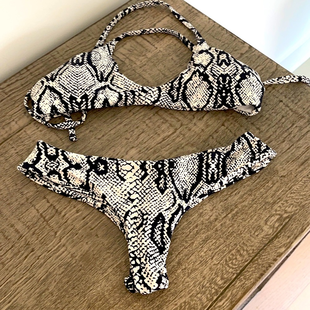 Snakeskin two piece